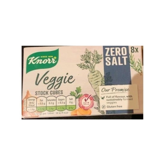 Picture of KNORR ZERO SALT VEGETABLES CUBES